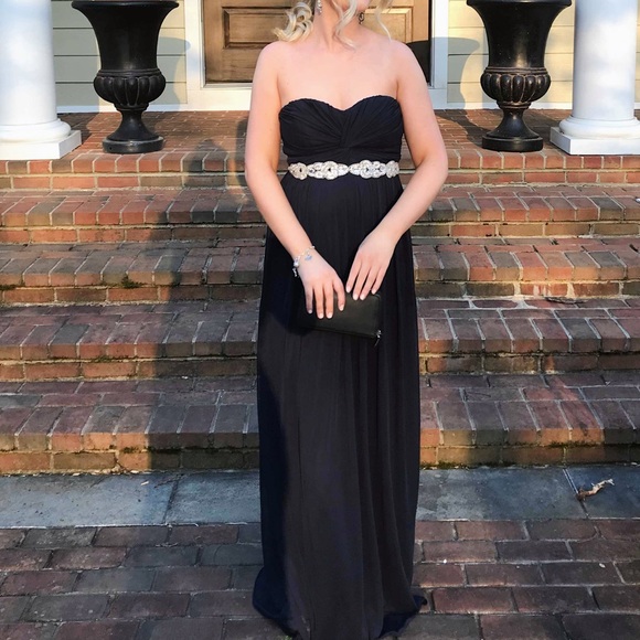 Dresses & Skirts - Beautiful Navy Prom Dress Dresses & Skirts - Beautiful Navy Prom Dress